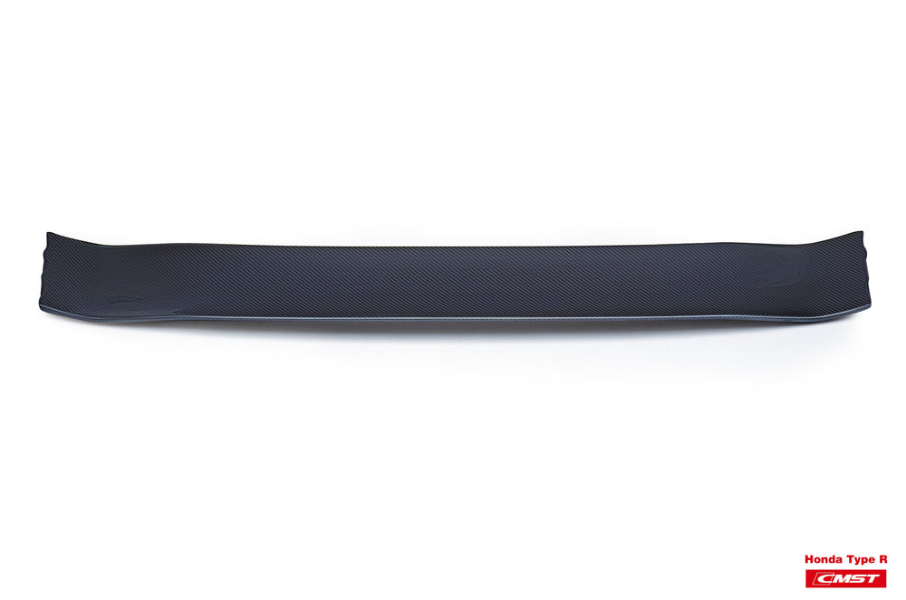 CMST Carbon Fiber Rear Middle Spoiler & Blades OEM Replacement for Honda FK8 Civic Type-R 2017-ON