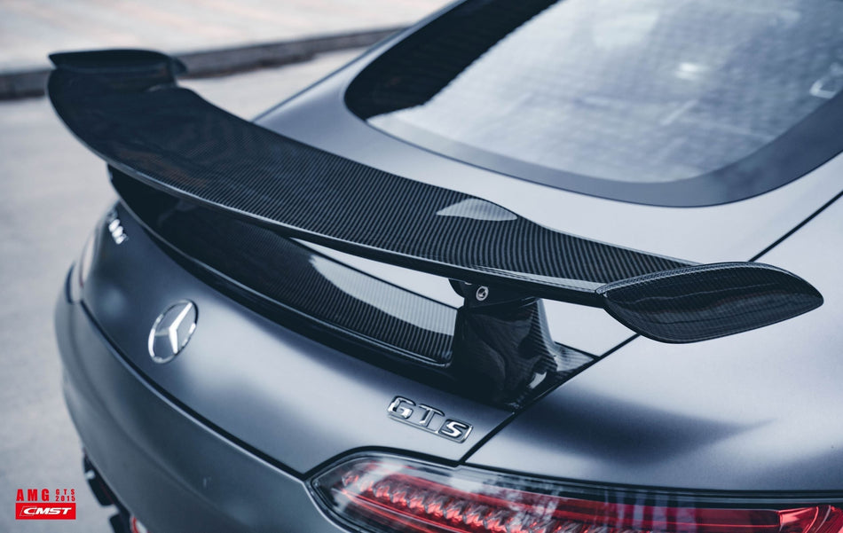 CMST Carbon Fiber Rear Spoiler Wing Ver.1 for Mercedes Benz C190 AMG GT GTS GTC 2015-2021