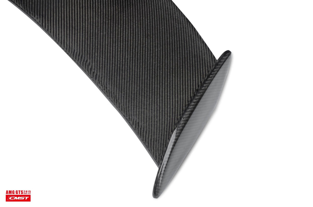 CMST Carbon Fiber Rear Spoiler Wing Ver.1 for Mercedes Benz C190 AMG GT GTS GTC 2015-2021