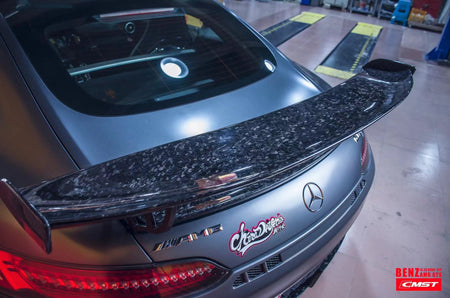 CMST Carbon Fiber Rear Spoiler Wing Ver.2 for Mercedes Benz C190 AMG GT GTS GTC 2015-2021