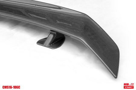 CMST Carbon Fiber Rear Spoiler Wing ver.3 for Audi RS3 2018-2020 & S3 & A3 S Line & A3 2014-2020