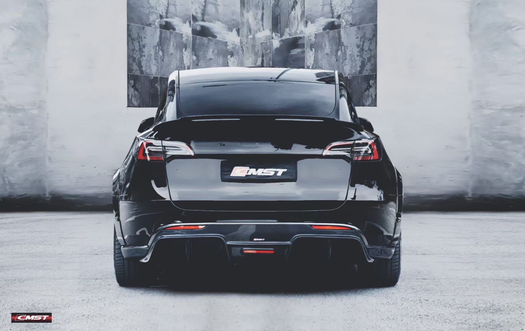 CMST Carbon Fiber Rear Spoiler Ver.1 for Tesla Model Y