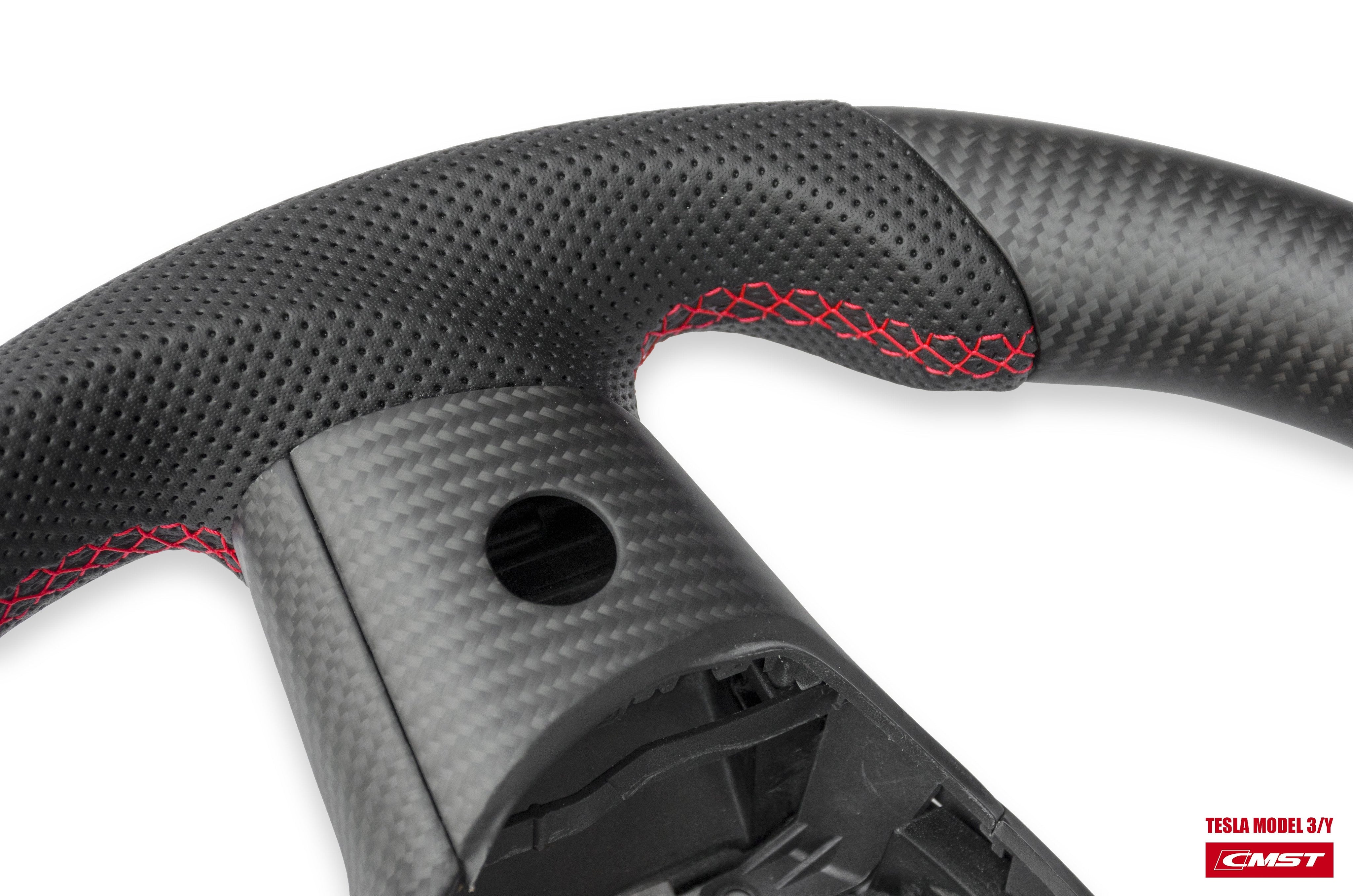 CMST Carbon Fiber Steering Wheels for Tesla Model 3 & Model Y