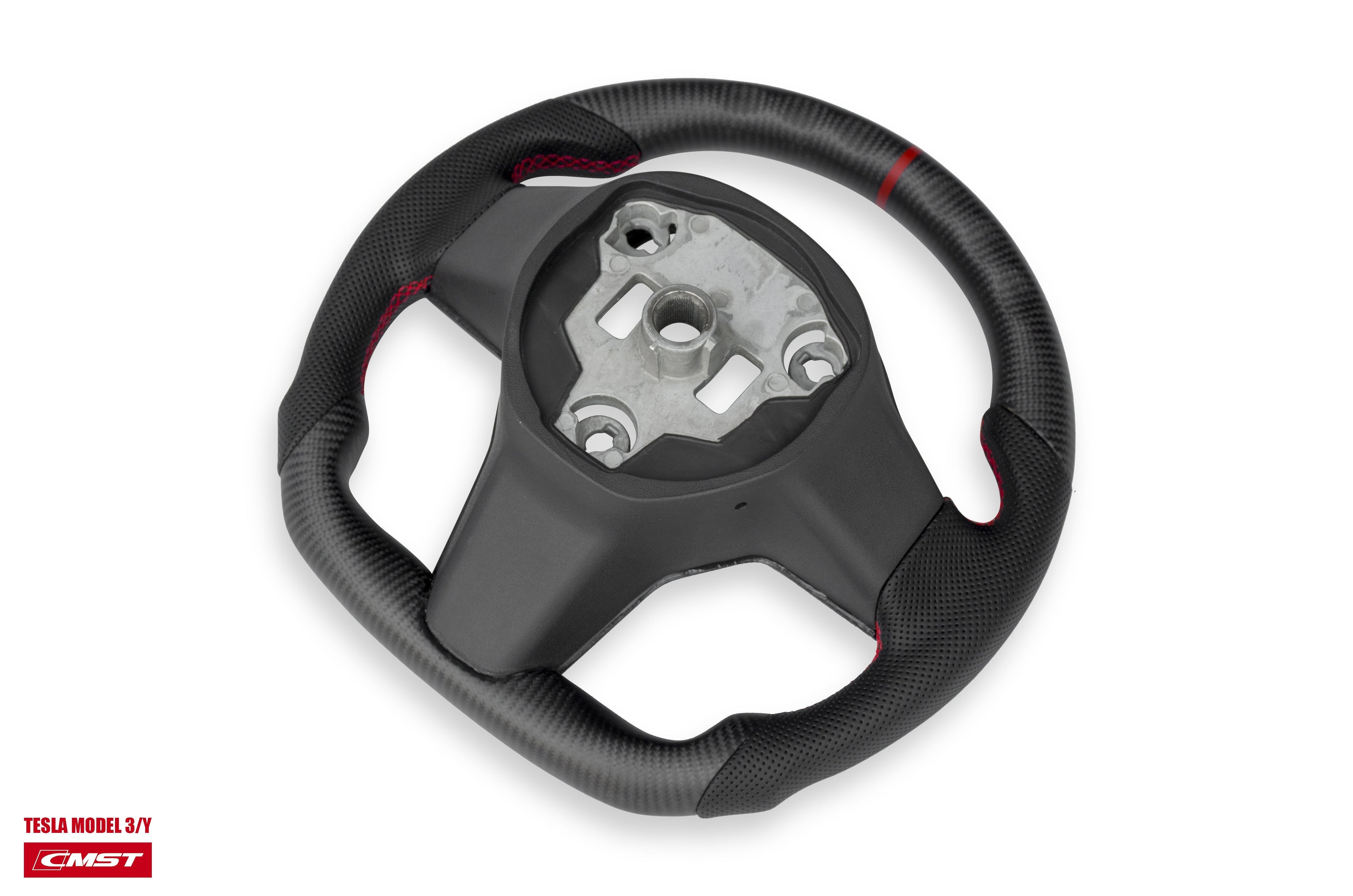 CMST Carbon Fiber Steering Wheels for Tesla Model 3 & Model Y