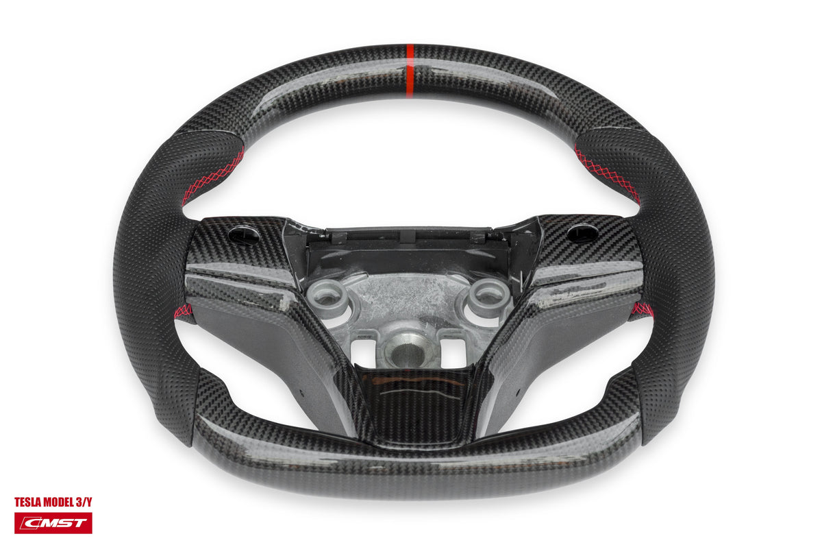 CMST Carbon Fiber Steering Wheels for Tesla Model 3 & Model Y