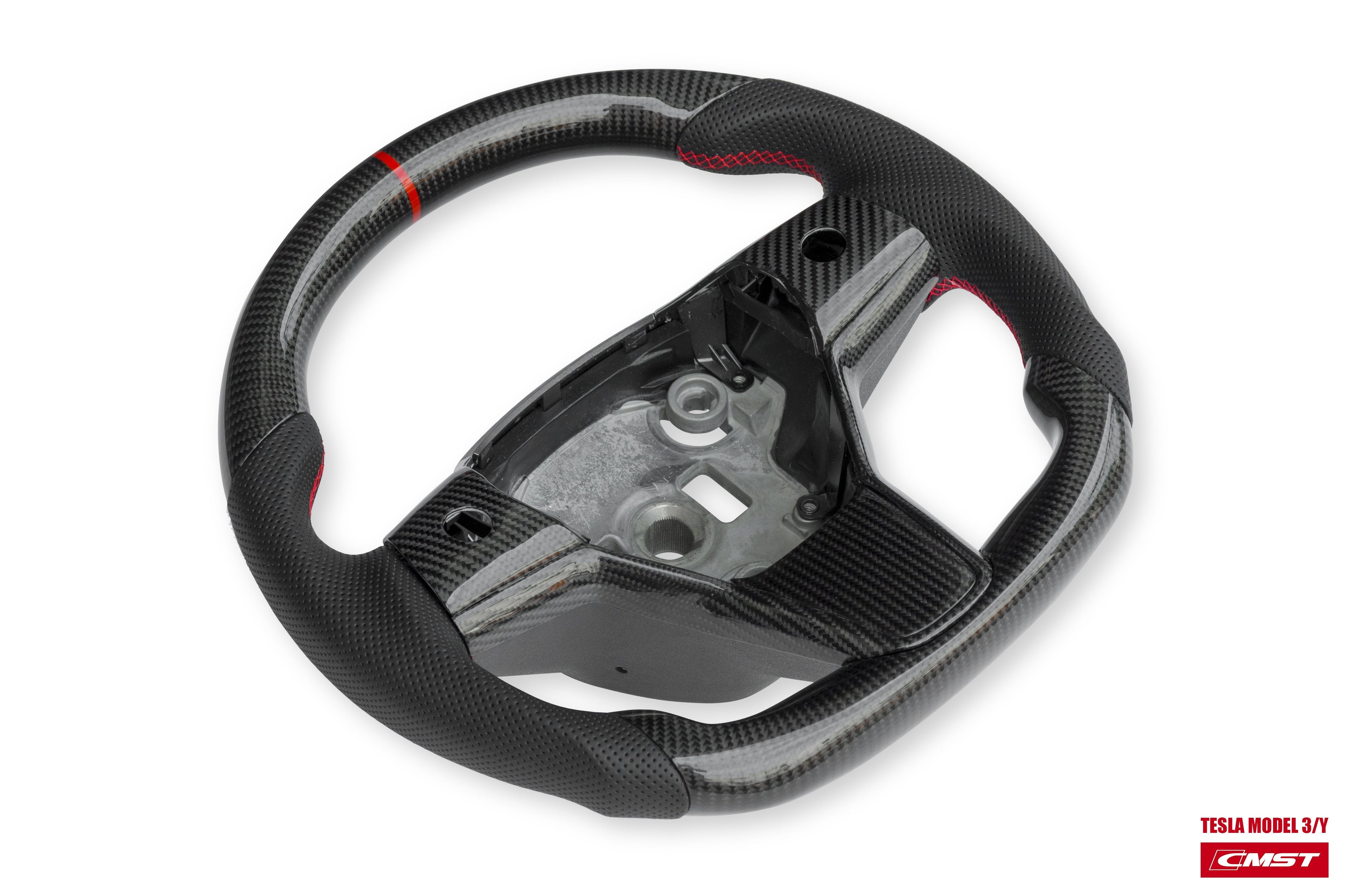 CMST Carbon Fiber Steering Wheels for Tesla Model 3 & Model Y