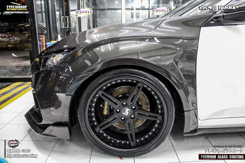 CMST Carbon Fiber Widebody Fenders & Wheel Arches for Honda 10th Gen Civic