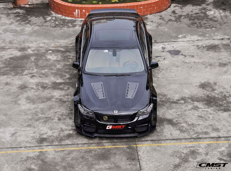 CMST Carbon Fiber Hood Bonnet for BMW F10 F18 5 Series 2011-2016