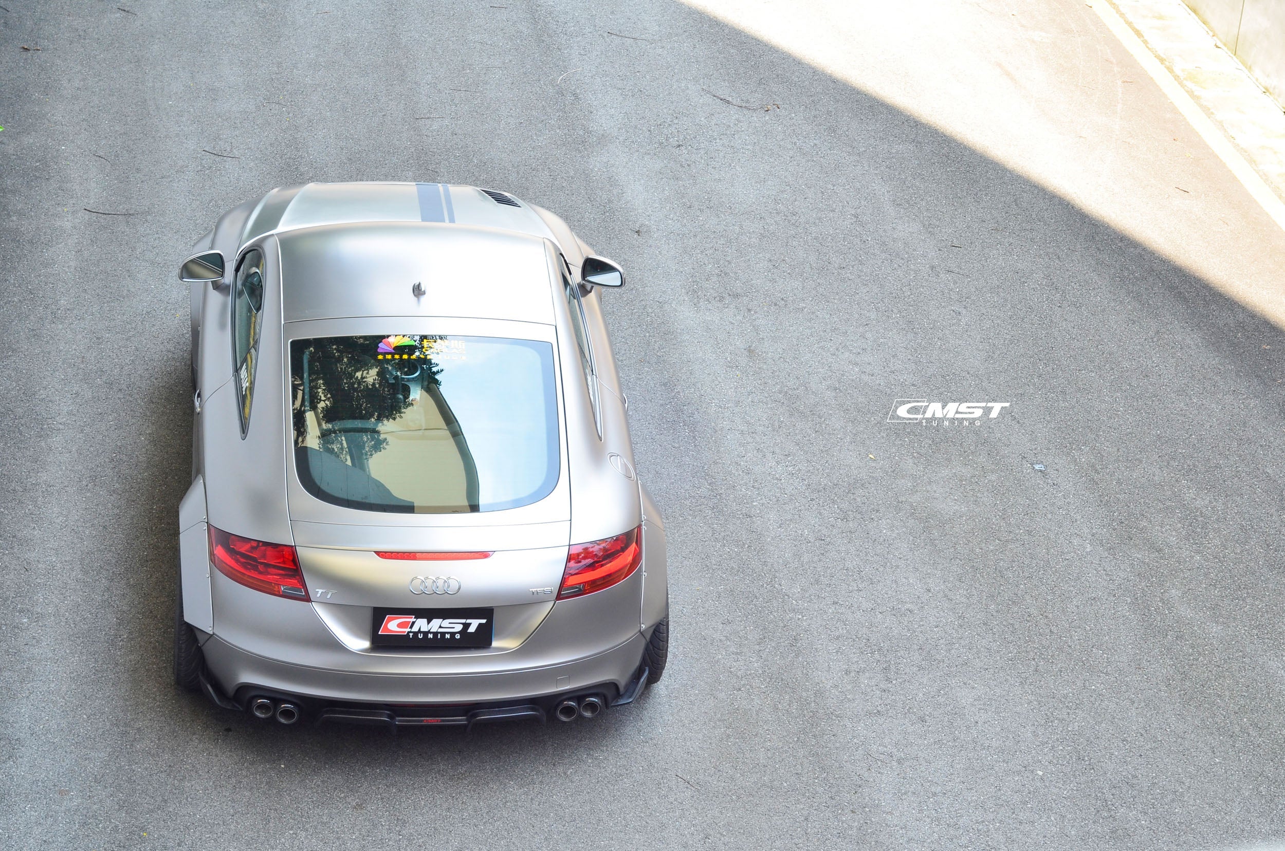 CMST Carbon Fiber Widebody Wheel Arches For Audi TT MK2 8J 2011-2015