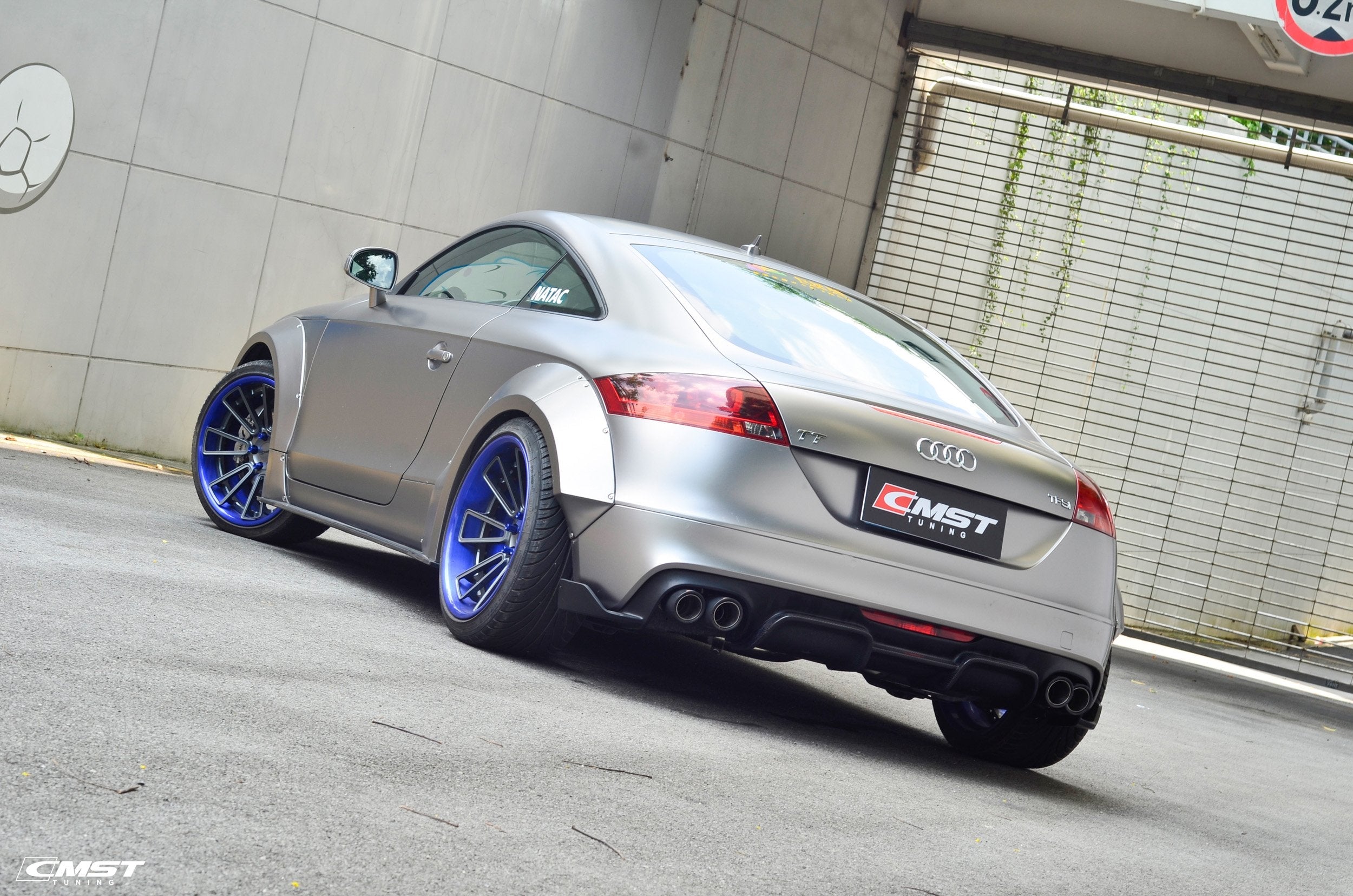 CMST Carbon Fiber Widebody Wheel Arches For Audi TT MK2 8J 2011-2015
