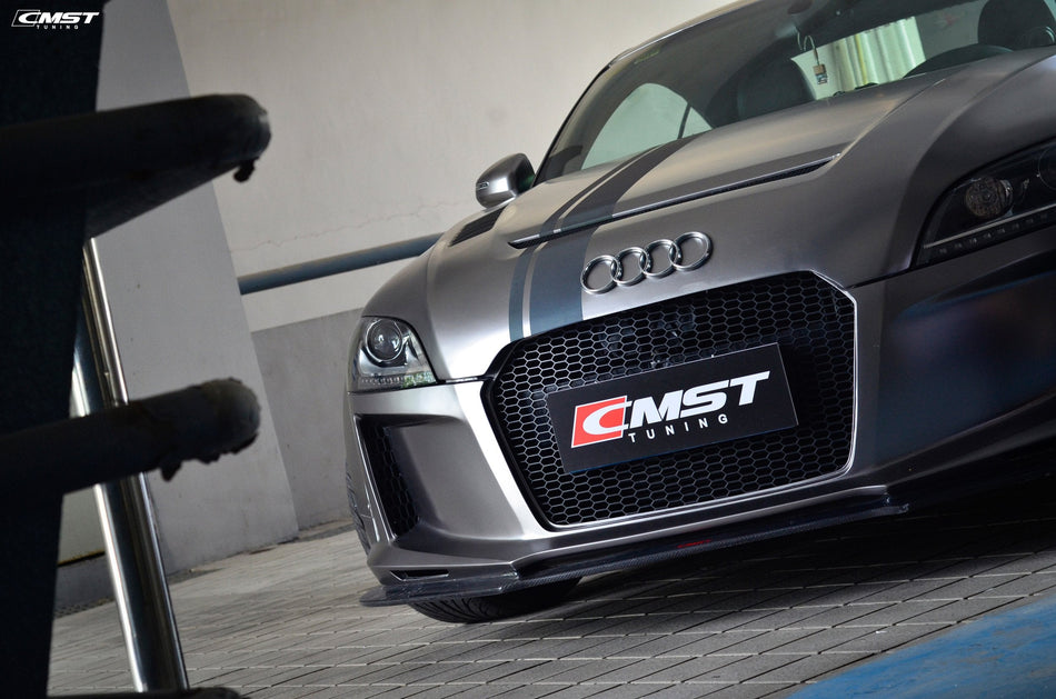CMST Carbon Fiber Front Bumper & Front Lip For Audi TT TTS MK2 8J 2011-2015