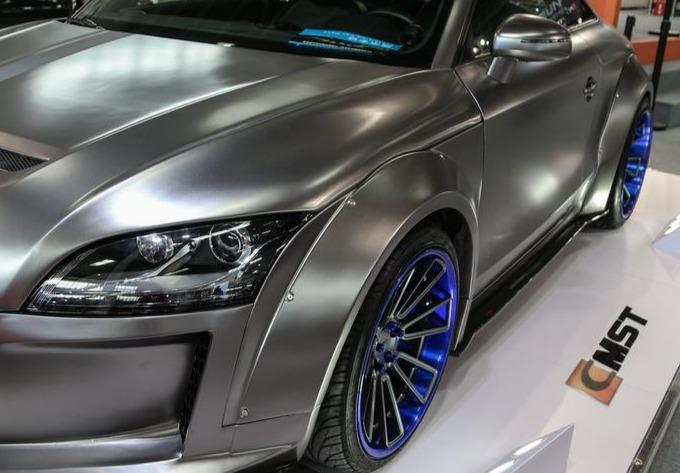 CMST Carbon Fiber Widebody Wheel Arches For Audi TT MK2 8J 2011-2015