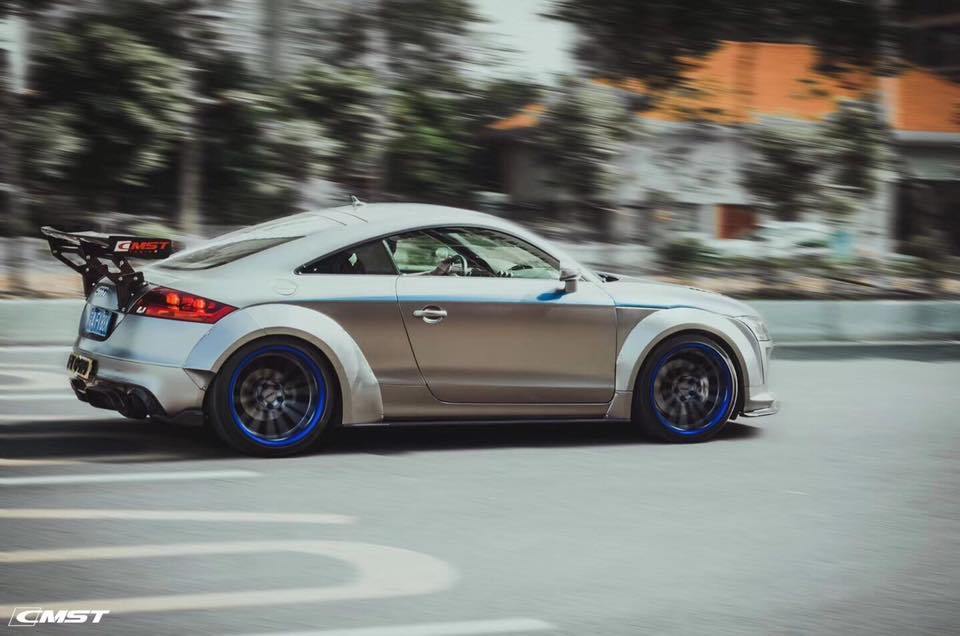 CMST Carbon Fiber Widebody Wheel Arches For Audi TT MK2 8J 2011-2015