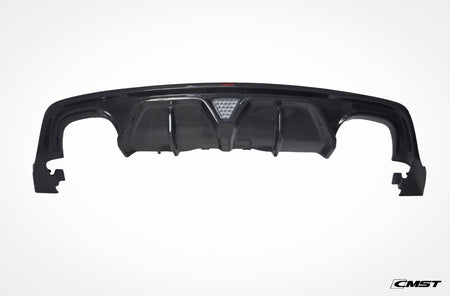 CMST Carbon Fiber Rear Diffuser Style B for Ford Mustang 2015-2017