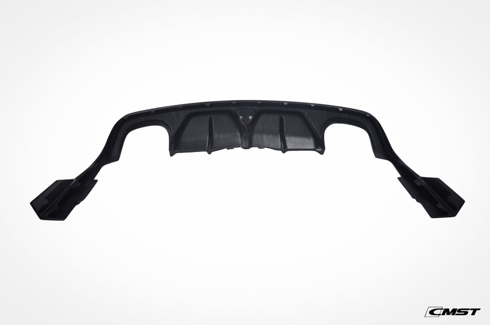 CMST Carbon Fiber Rear Diffuser Style B for Ford Mustang 2015-2017