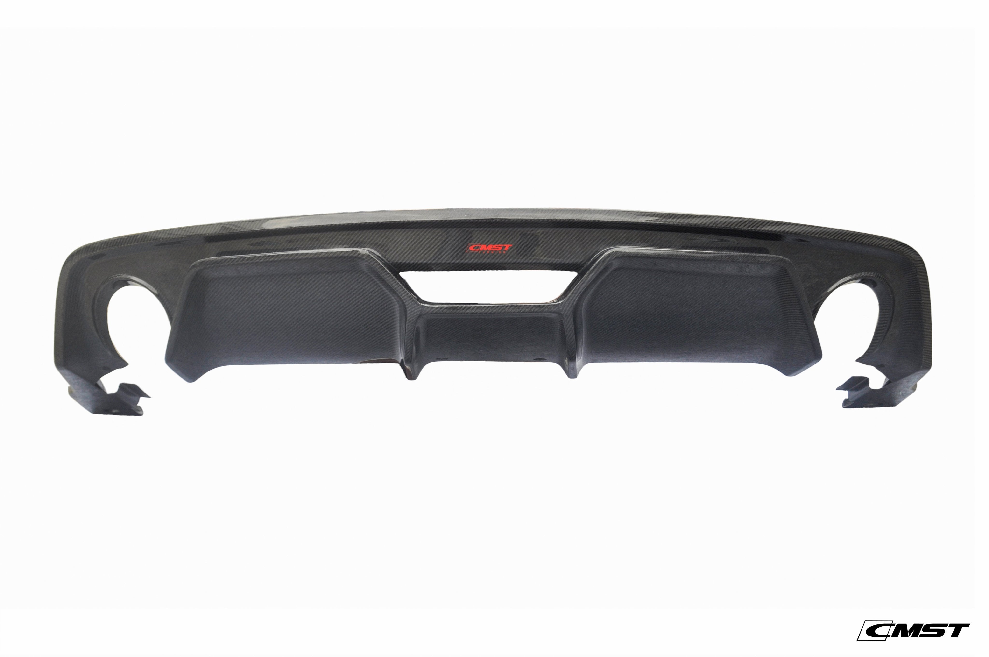 CMST Carbon Fiber Rear Diffuser Style A for Ford Mustang 2015-2017