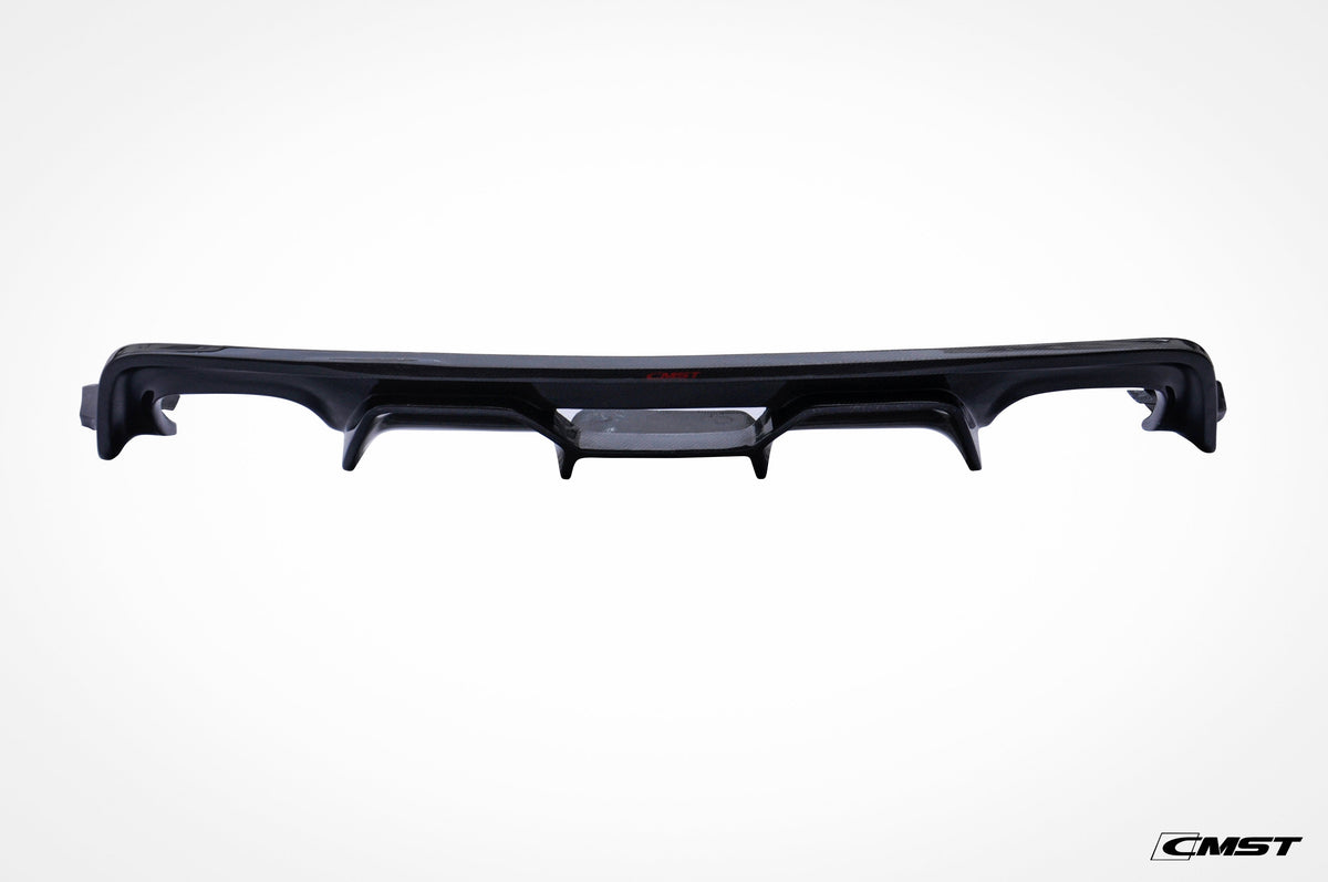 CMST Carbon Fiber Rear Diffuser Style A for Ford Mustang 2015-2017