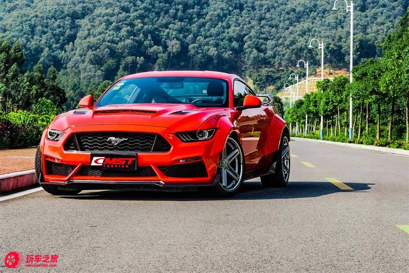 CMST Carbon Fiber Side Skirts for Ford Mustang S550.1 2015- 2017