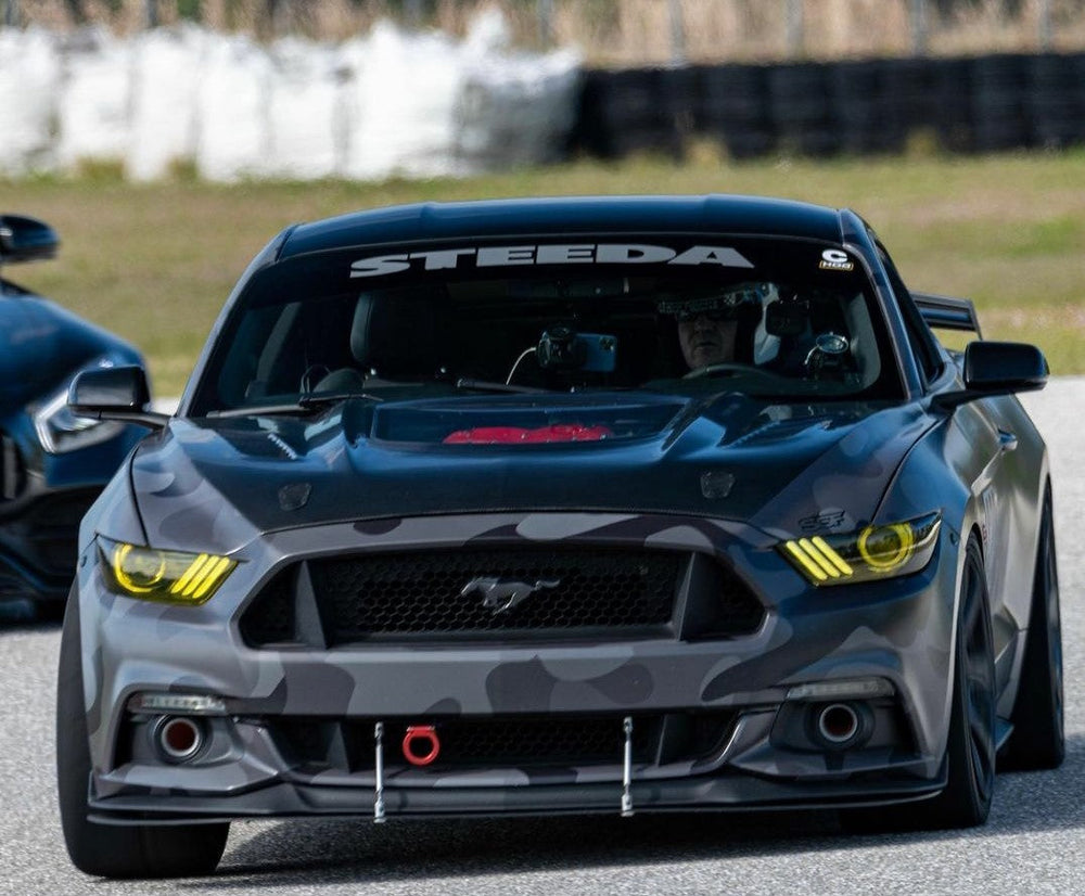 CMST Carbon Fiber Glass Transparent Hood for Ford Mustang S550.1 2015- 2017