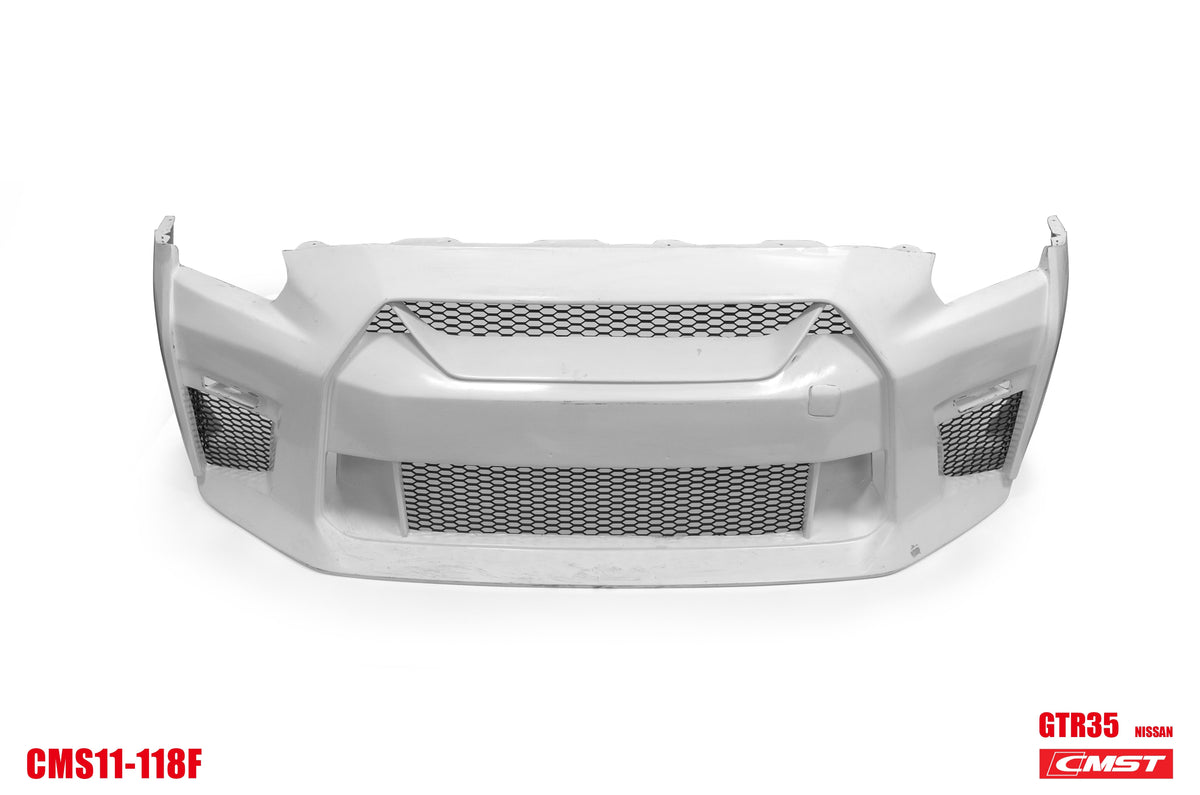 CMST Stage 2 Front Bumper & Front Lip for Nissan GTR GT-R R35 2008-2016 Facelift Conversion Kit