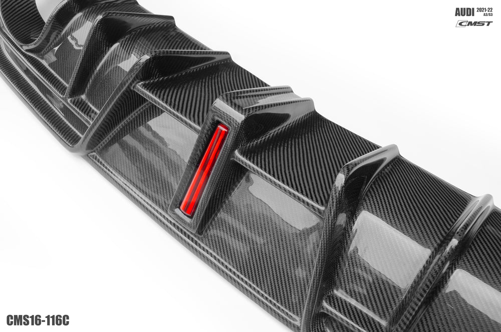 CMST Carbon Fiber Rear Diffuser for Audi S3 A3 8Y 2021-ON
