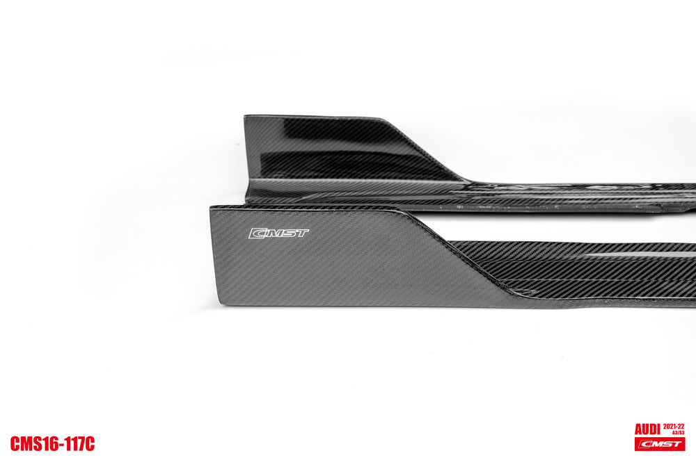 CMST Carbon Fiber Side Skirts for Audi S3 A3 8Y 2021-ON