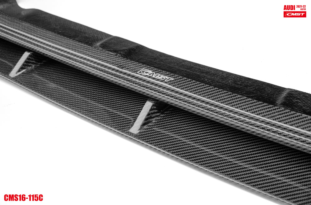 CMST Carbon Fiber Front Lip Splitter for Audi S3 A3 8Y 2021-ON