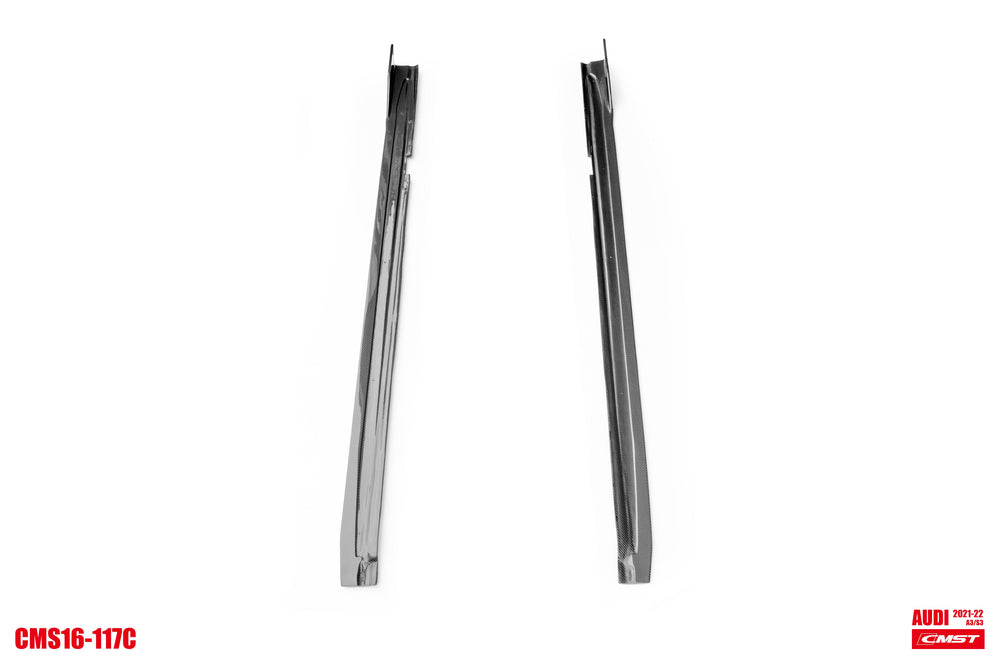 CMST Carbon Fiber Side Skirts for Audi S3 A3 8Y 2021-ON