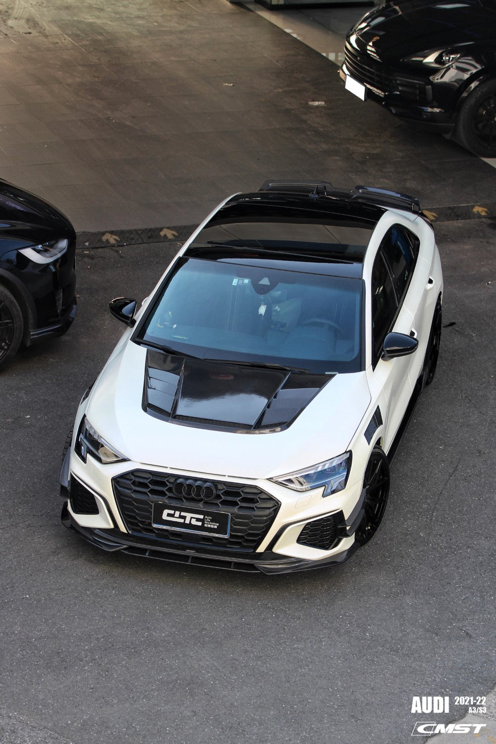 CMST Carbon Fiber Front Lip Splitter for Audi S3 A3 8Y 2021-ON