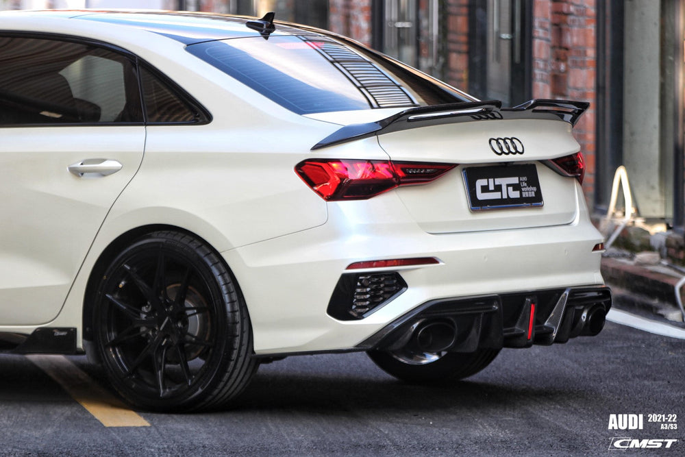 CMST Carbon Fiber Rear Diffuser for Audi S3 A3 8Y 2021-ON