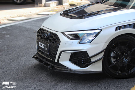 CMST Carbon Fiber Front Lip Splitter for Audi S3 A3 8Y 2021-ON