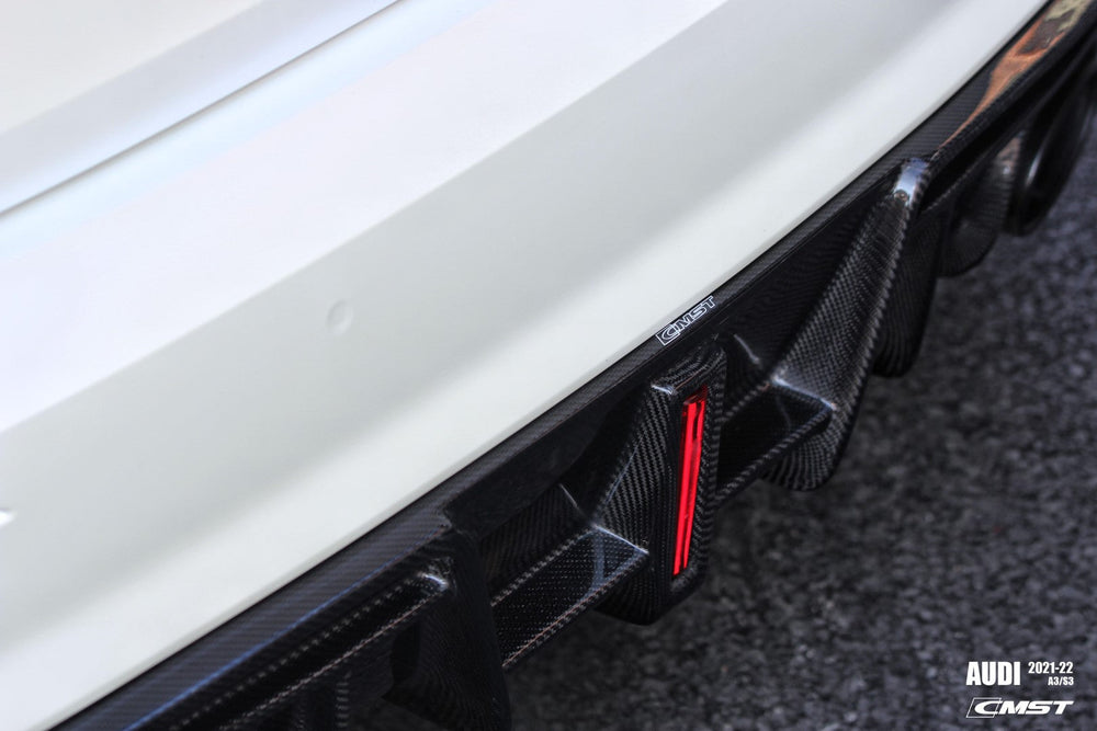 CMST Carbon Fiber Rear Diffuser for Audi S3 A3 8Y 2021-ON