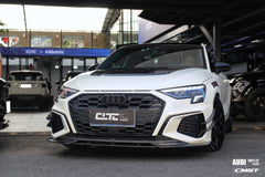 CMST Carbon Fiber Front Lip Splitter for Audi S3 A3 8Y 2021-ON
