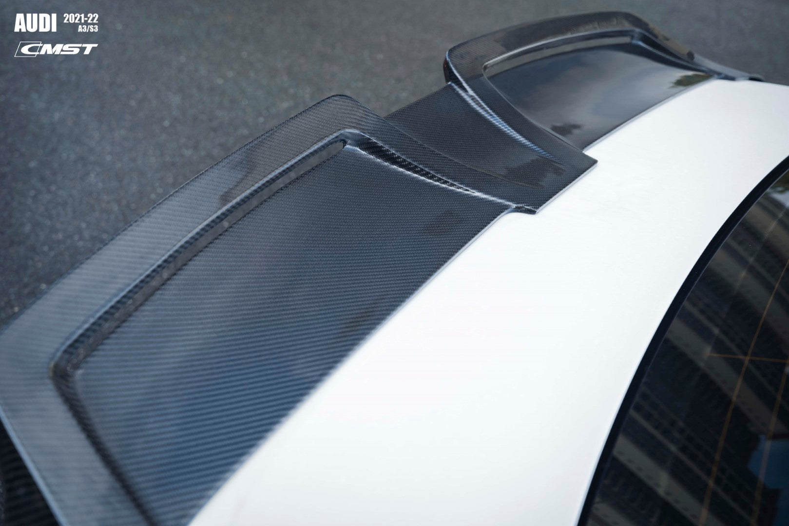 CMST Carbon Fiber Rear Spoiler V1 for Audi RS3 S3 A3 8Y 2021-ON