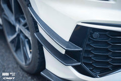 CMST Carbon Fiber Front Bumper Canards for Audi S3 A3 8Y 2021-ON