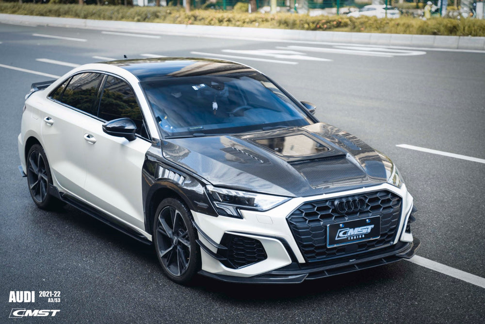 CMST Pre-preg Carbon Fiber Front Fenders Replacement for Audi S3 A3 8Y 2021-ON