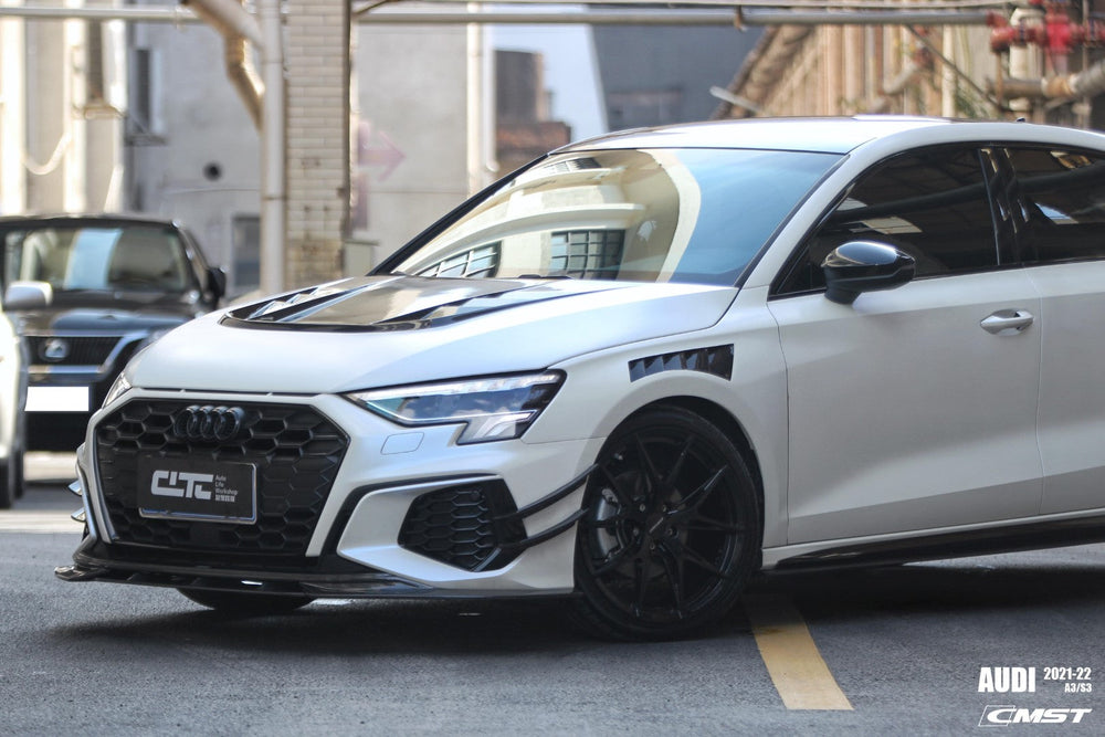 CMST Pre-preg Carbon Fiber Front Fenders Replacement for Audi S3 A3 8Y 2021-ON