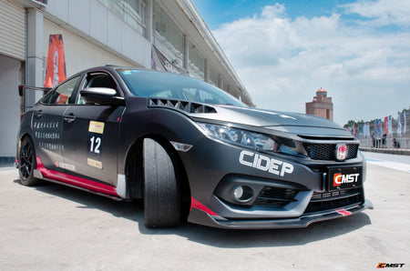 CMST Carbon Fiber Side Skirts for Honda 10th Gen Civic