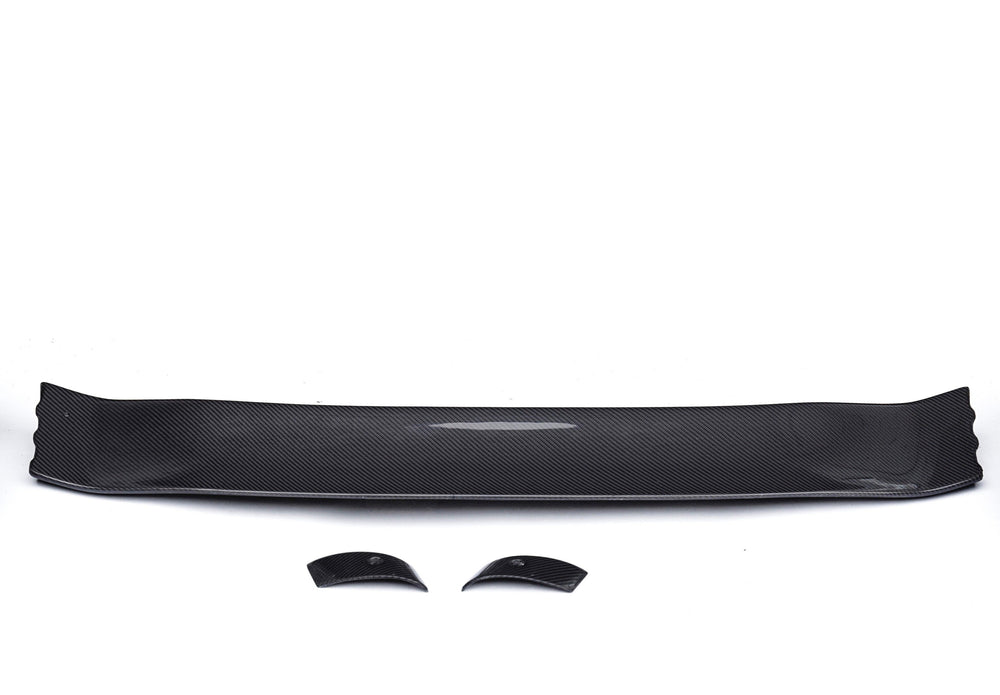 CMST Carbon Fiber Rear Middle Spoiler & Blades OEM Replacement for Honda FK8 Civic Type-R 2017-ON