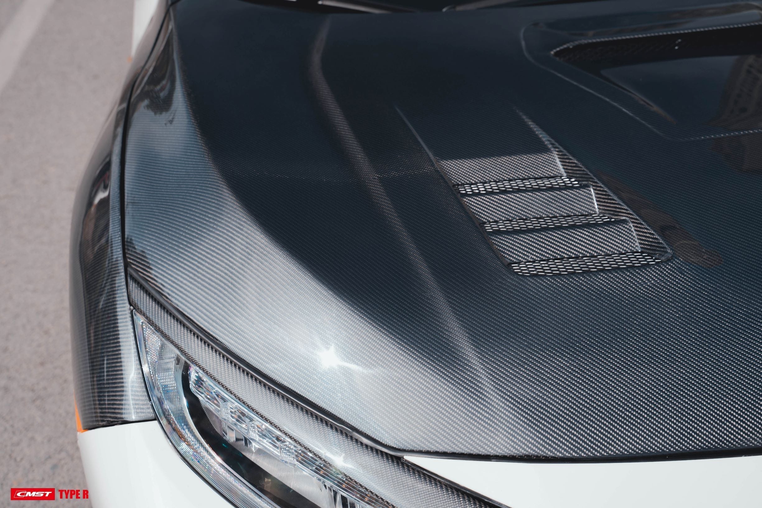 CMST Carbon Fiber CM-Style Hood Bonnet for Honda FK8 Civic Type-R (2017-ON)