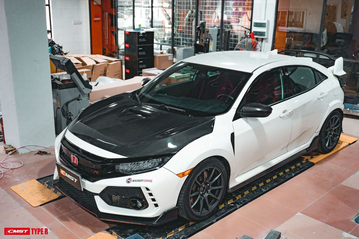 CMST Carbon Fiber Front Lip Splitter for Honda FK8 Civic Type-R