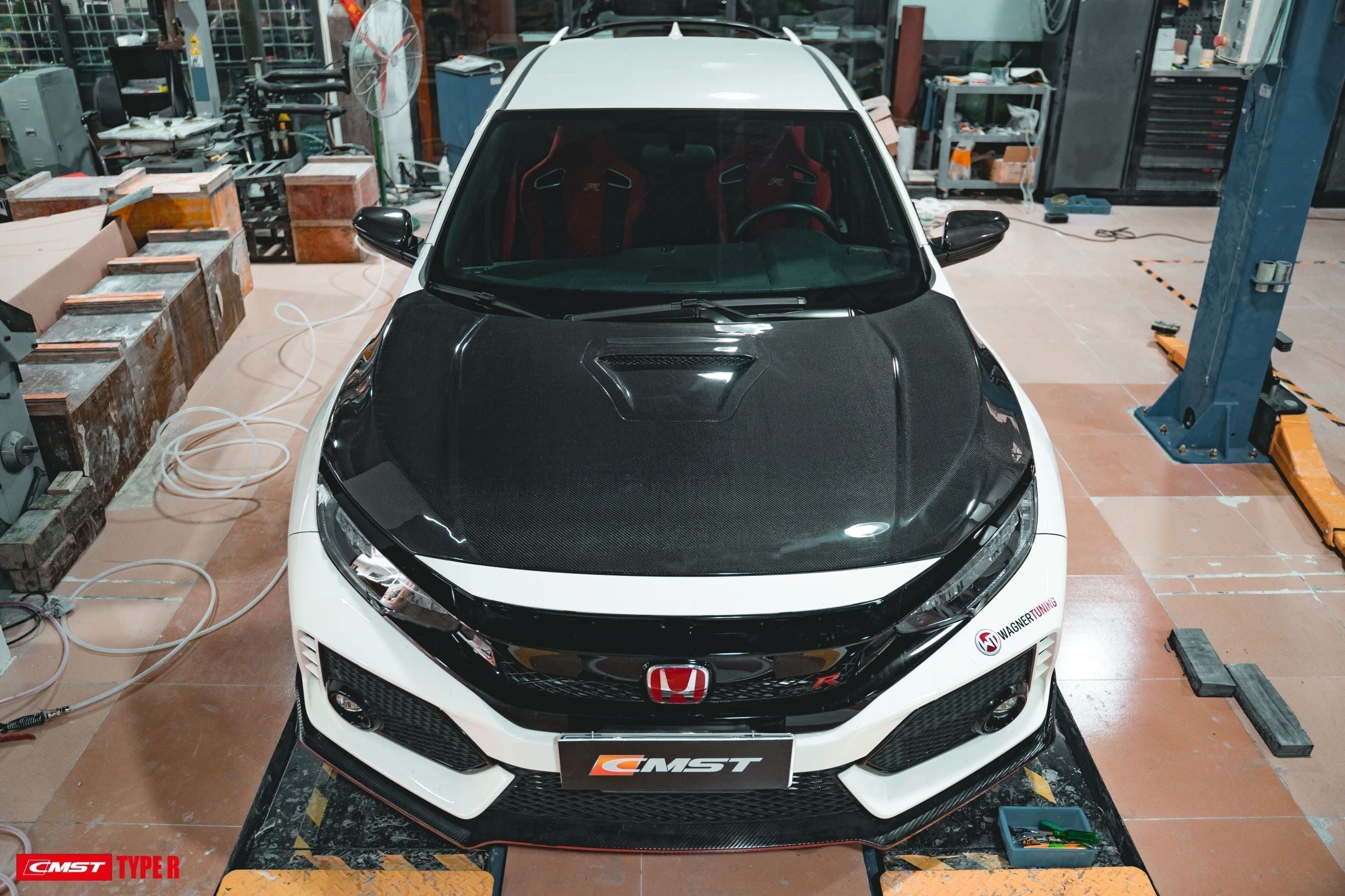 CMST Carbon Fiber Front Lip Splitter for Honda FK8 Civic Type-R