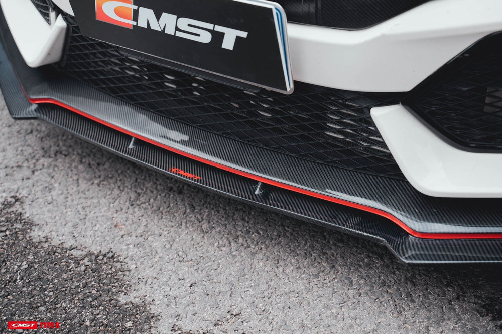 CMST Carbon Fiber Front Lip Splitter for Honda FK8 Civic Type-R