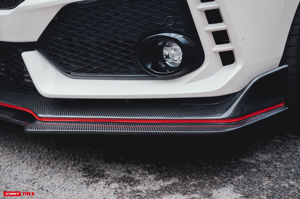 CMST Carbon Fiber Front Lip Splitter for Honda FK8 Civic Type-R