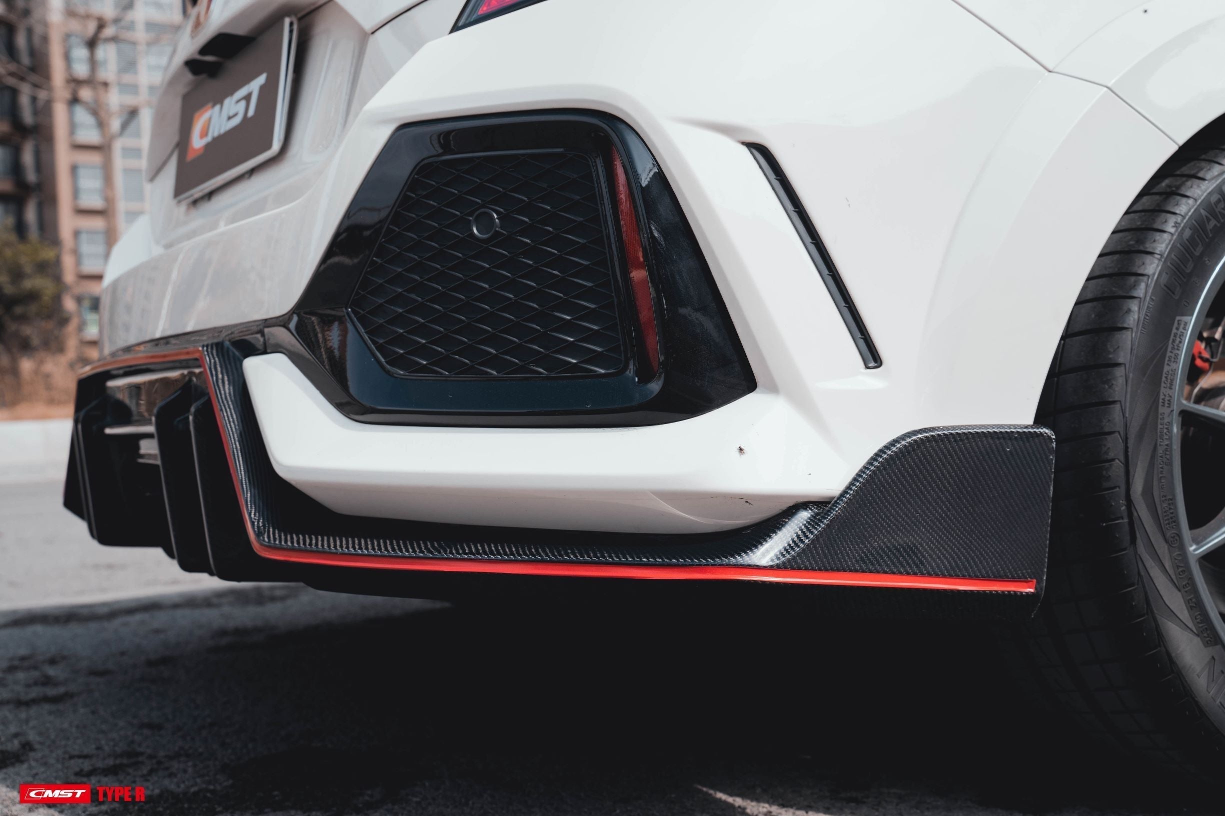 Fk8 Type R Diffuser CMST Carbon Fiber Rear Diffuser for Honda FK8 Civic Type-R – AME Motorsport