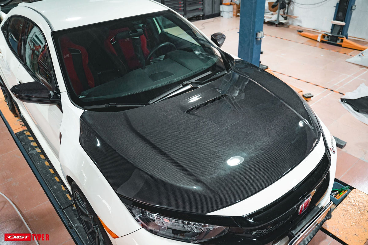 CMST Carbon Fiber Hood for Honda FK8 Civic Type-R (2017-ON) OE-Style