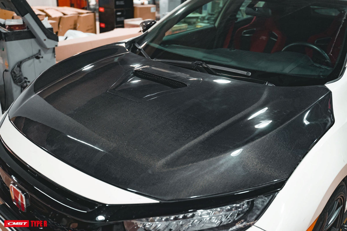 CMST Carbon Fiber Hood for Honda FK8 Civic Type-R (2017-ON) OE-Style