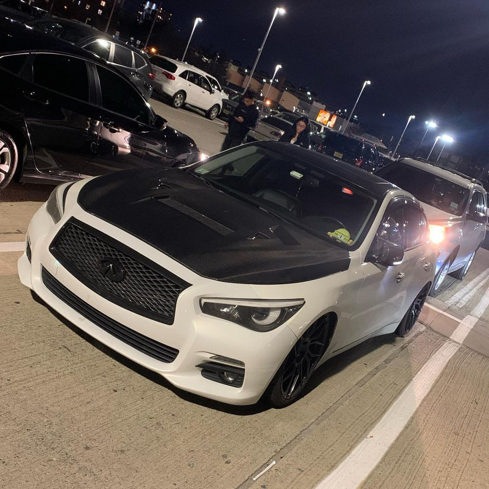 CMST Carbon Fiber Hood Bonnet for Infiniti Q50 2014-2022