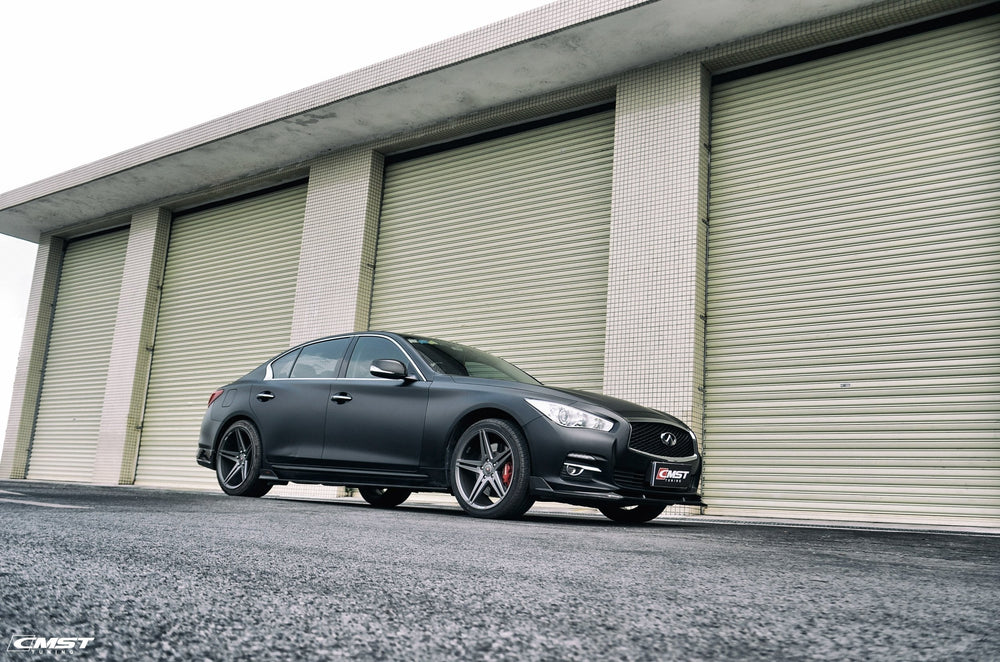 CMST Carbon Fiber Side Skirts for Infiniti Q50 2014-2022