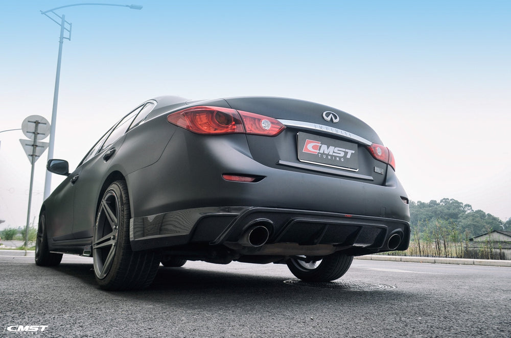 CMST Carbon Fiber Side Skirts for Infiniti Q50 2014-2022